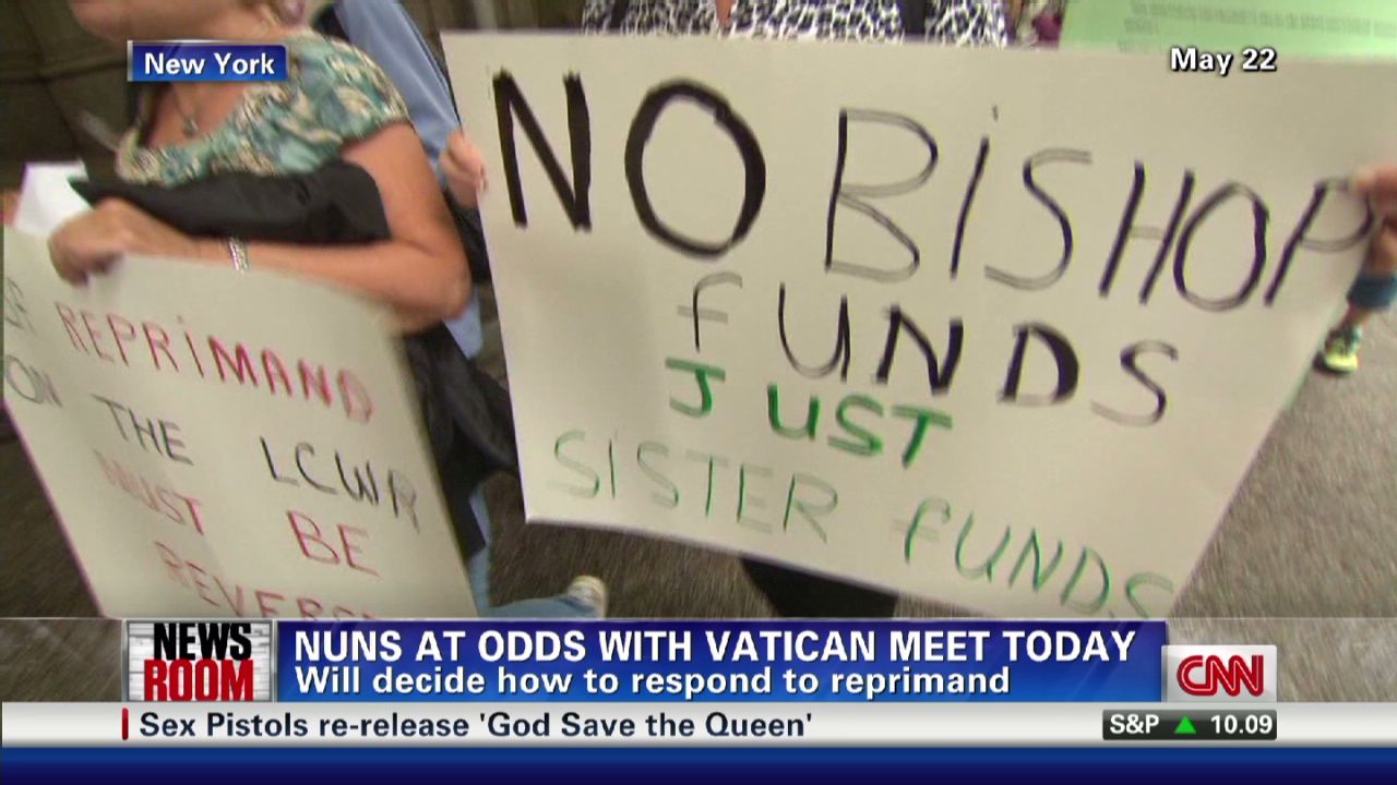 Nuns at odds with The Vatican