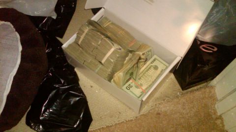 Also in the High Point home was a ledger and a shoebox containing $76,899 in cash, the DEA says.