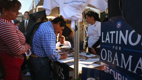 Latinos backed Barack Obama in big numbers in 2008. Critics of new voter ID laws say they could discourage turnout in 2012.