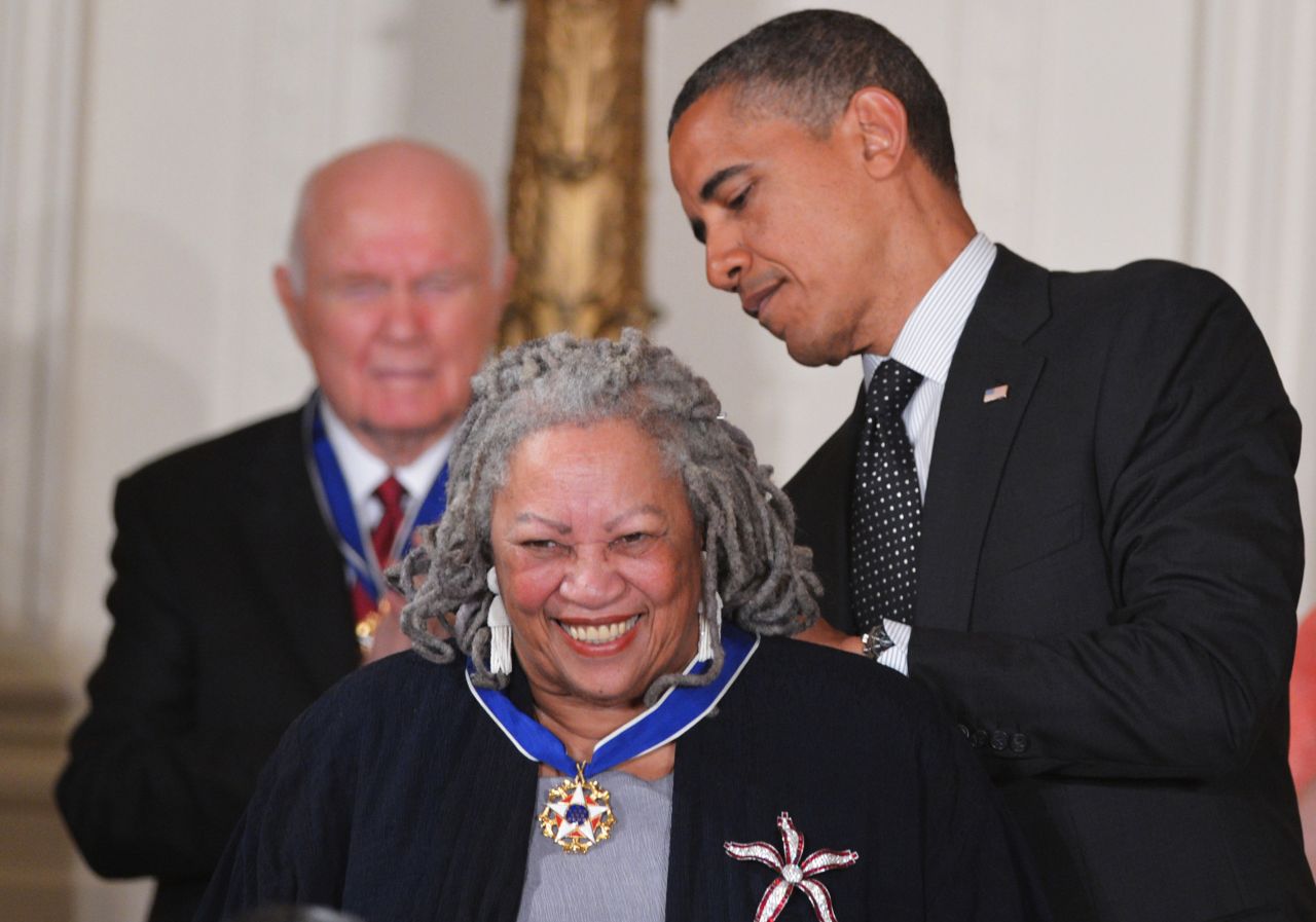 Toni Morrison was the first African-American woman to win the Nobel Prize.  Among her most famous works are "Song of Solomon,"  "Jazz" and "Beloved."