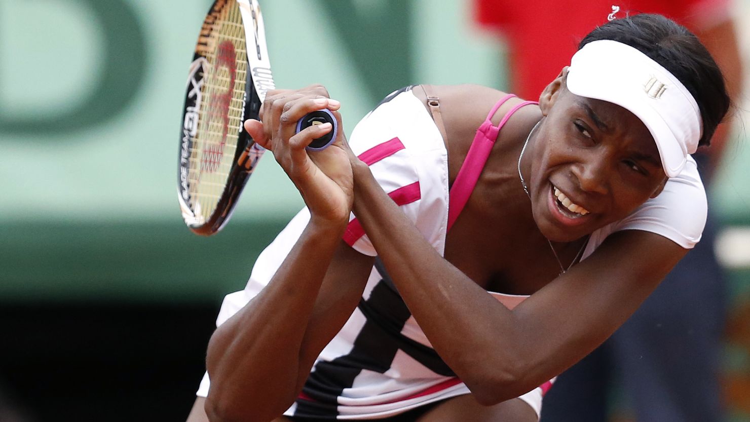 Venus Williams followed her sister Serena out of the French Open tournament on Wednesday