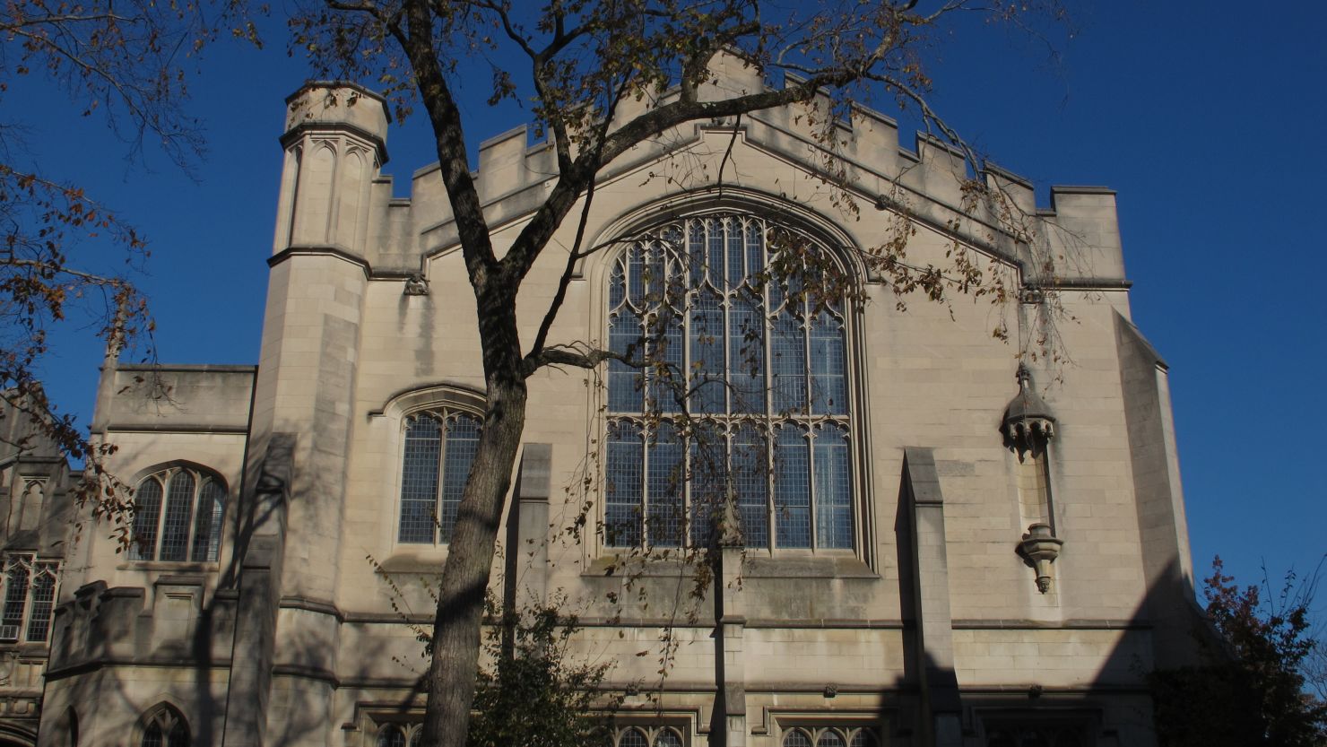A view of McCosh Hall, built in 1906, on the Princeton University campus in New Jersey. William Bennett says many Chinese want their children to attend U.S. universities.