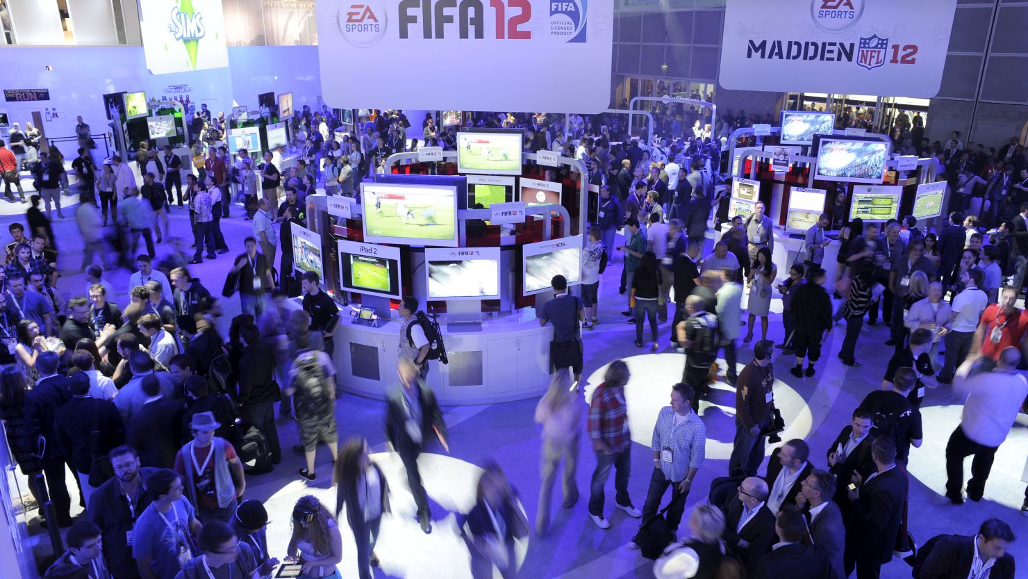 The show floor of E3, the year's biggest video game show, always buzzes with new games and gaming systems.