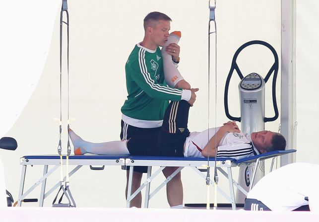 Germany go into Euro 2012 with a squad full of proven international performers and as one of the favorites to lift the trophy. Coach Joachim Low's main concern will be midfielder Bastian Schweinsteiger, who is battling to be fit for Germany's first match against Portugal on June 9.