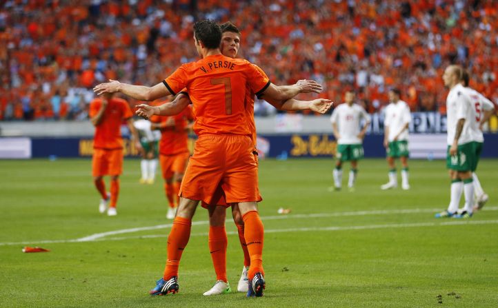 Netherland's Robin van Persie enters the four-yearly tournament off the back of a prolific season with Arsenal. In addition to Van Persie's firepower, the Euro 1988 winners also have Schalke hitman Klaas-Jan Huntelaar.
