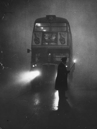But finding a London call box in 1952 could be a hazard. The great smog of 1952 killed 4,000 people.