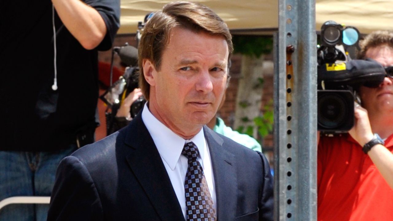 Former senator John Edwards was brought down by a sex scandal.