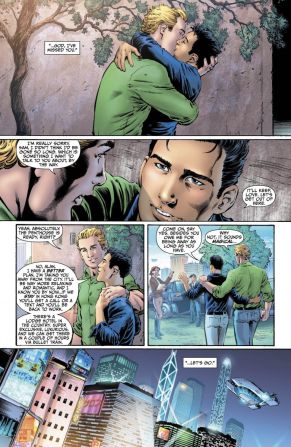 In "Earth Two" #2, Alan Scott, the first Green Lantern, was <a href="http://geekout.blogs.cnn.com/2012/06/12/is-a-comic-book-characters-sexual-orientation-really-news/">reintroduced as a gay man</a> in 2012, though it was in a separate continuity.