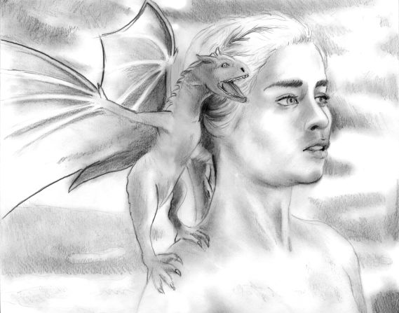 Tom Kane rendered one of the most memorable scenes from the series, with Daenerys Targaryen finding her destiny as queen of the dragons. 