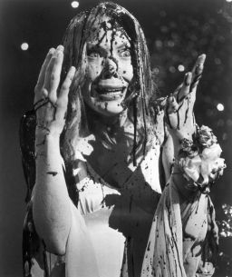 Think you can watch the infamous prom scene in "Carrie" without losing it? How about watching 12 more similarly scary King flicks? Good luck. 