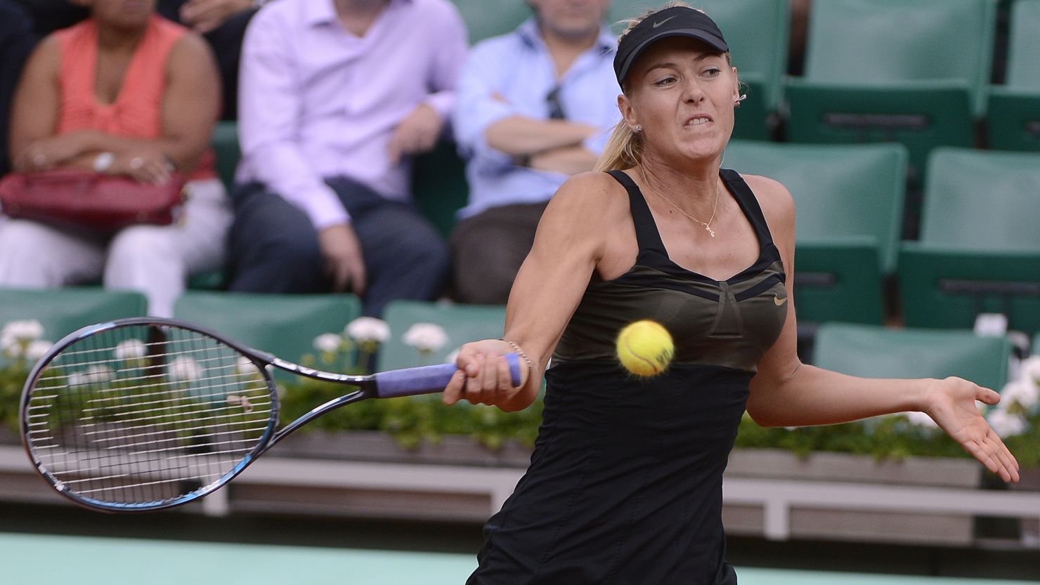 Russia's Maria Sharapova is hoping to reach the French Open final for the first time.