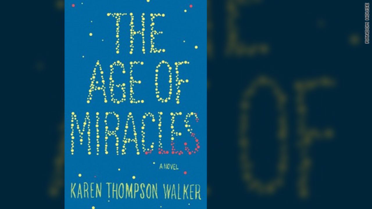 "The Age of Miracles" by Karen Thompson Walker comes out June 26 from Random House. 