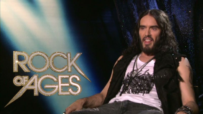 Russell Brand’s impromptu lap dance