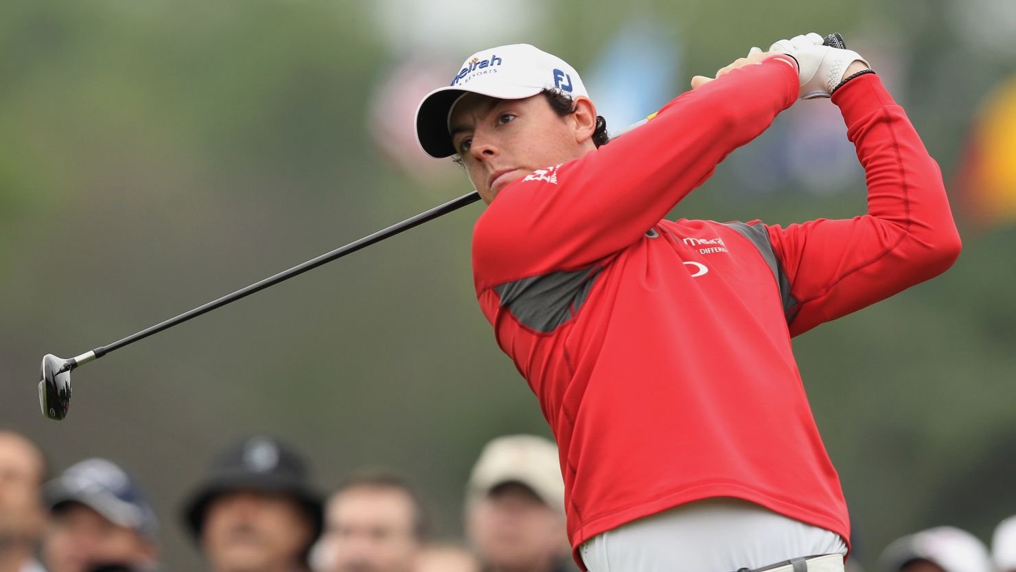Rory McIlroy cardied three bogeys and two double-bogeys in Friday's second round at Muirfield Village in Dublin, Ohio.