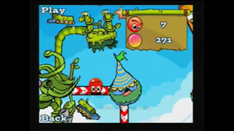 "Guide the Bounce ball through different surreal worlds, and finally free the world of Pongpingy from the rule of the evil Hypnotoid," Rovio says of "Boing Voyage."