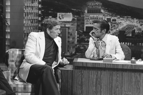 Dawson on "the Tonight Show" with guest host Sammy Davis Jr. in 1979.