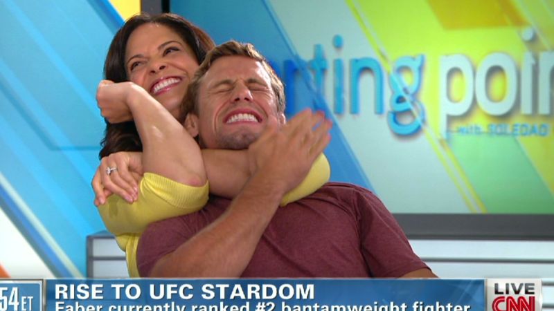 Soledad puts UFC fighter in 'choke hold