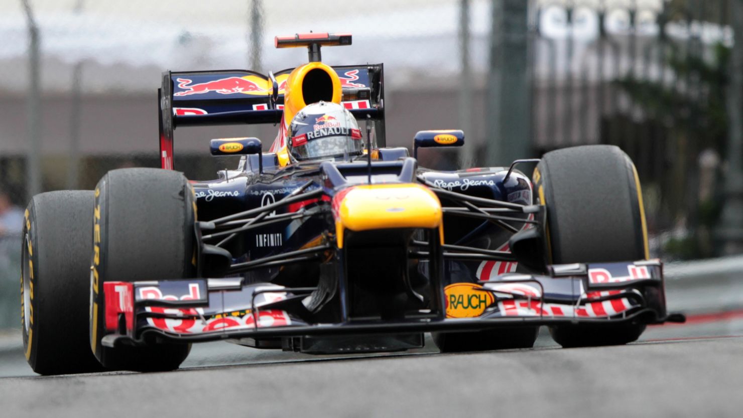 Red Bull's RB8 car has taken the checkered flag in two of this year's six F1 races.
