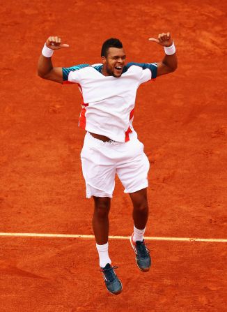 Jo-Wilfried Tsonga is France's only remaining title hope, with the fifth seed to face world No. 1 Novak Djokovic in his first quarterfinal appearance at Roland Garros.  