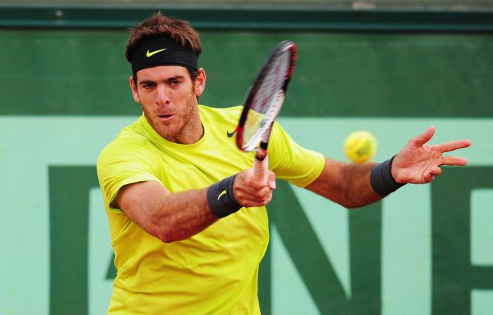 Argentina's Juan Martin Del Potro earned a rematch against third seed Roger Federer, who beat him in the 2009 semifinals before winning the Paris crown for the first time.