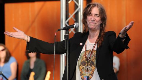 Patti Smith, shown here performing in 2011. 