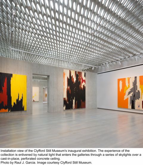In his will, Still agreed to give away all of his artwork to an American city that would build a permanent museum to house it. Last year, Denver opened the Clyfford Still Museum, which was allowed to sell four of his paintings to help finance construction.  The paintings sold for $114 million.  