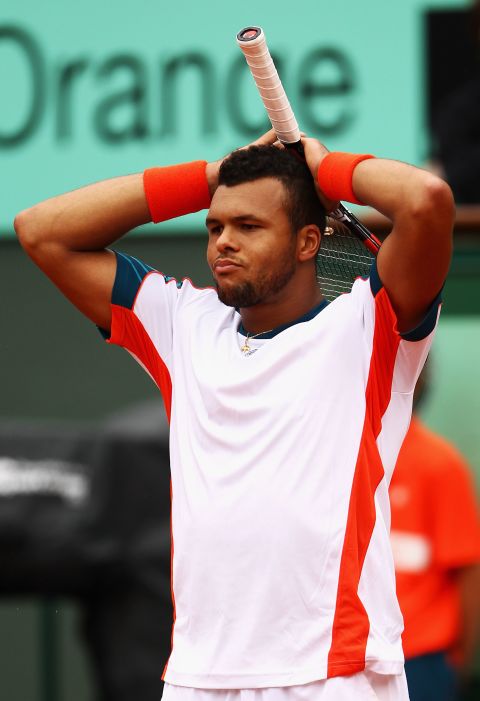 It was a bitter disappointment for Tsonga, who was playing in the last eight of his home event for the first time and was seeking to become France's first champion since 1983.