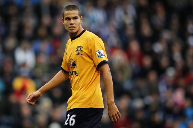 Everton's England international midfielder Jack Rodwell has suffered six hamstring injuries this season.