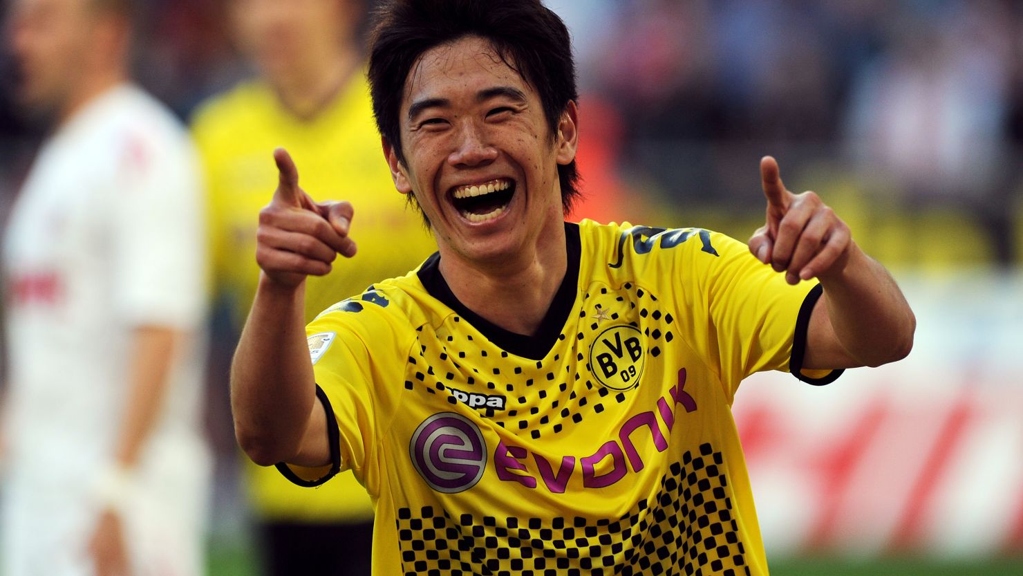 Japanese international Shinji Kagawa joined Borussia Dortmund in 2010.
