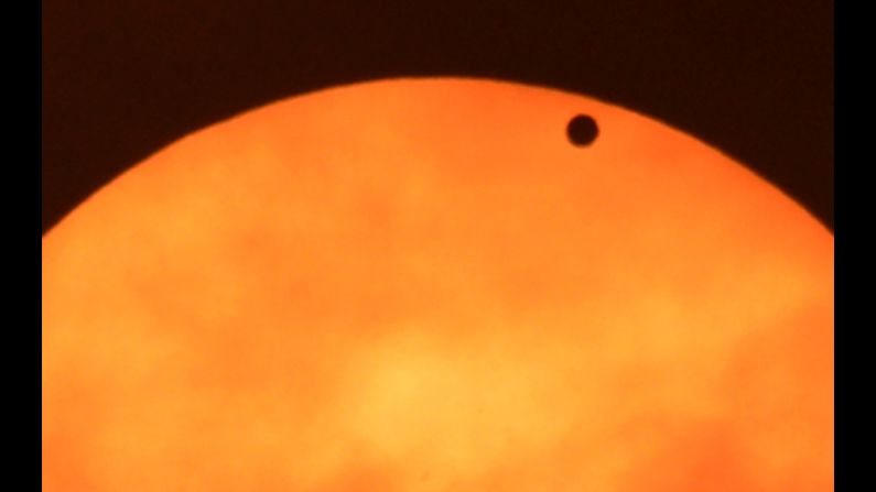 Venus last passed between the sun and Earth in 2004. It won't happen again for 105 years.