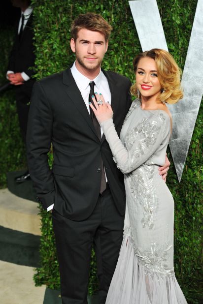 After months of a rumored commitment, Miley Cyrus, 19, is officially engaged to Liam Hemsworth, who she met when the pair co-starred in "The Last Song" in 2009. The 22-year-old Australian actor proposed to Cyrus on May 31 with a 3.5-carat diamond, according to People magazine. Cyrus isn't the only celebrity to get engaged young. We are taking a look at which other stars have accepted a marriage proposal during their teenage years.