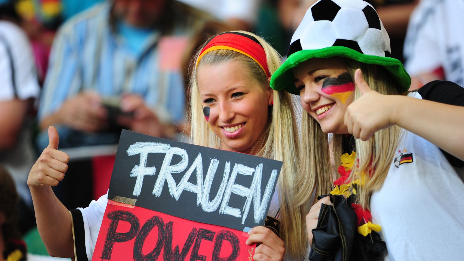 The popularity of soccer with German females is on the rise as the European Championships approaches