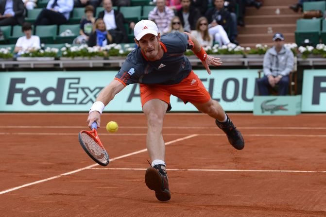 Murray, who appeared to be hampered by injury, struggled to get a foothold in the match after he'd taken the second set 7-6.