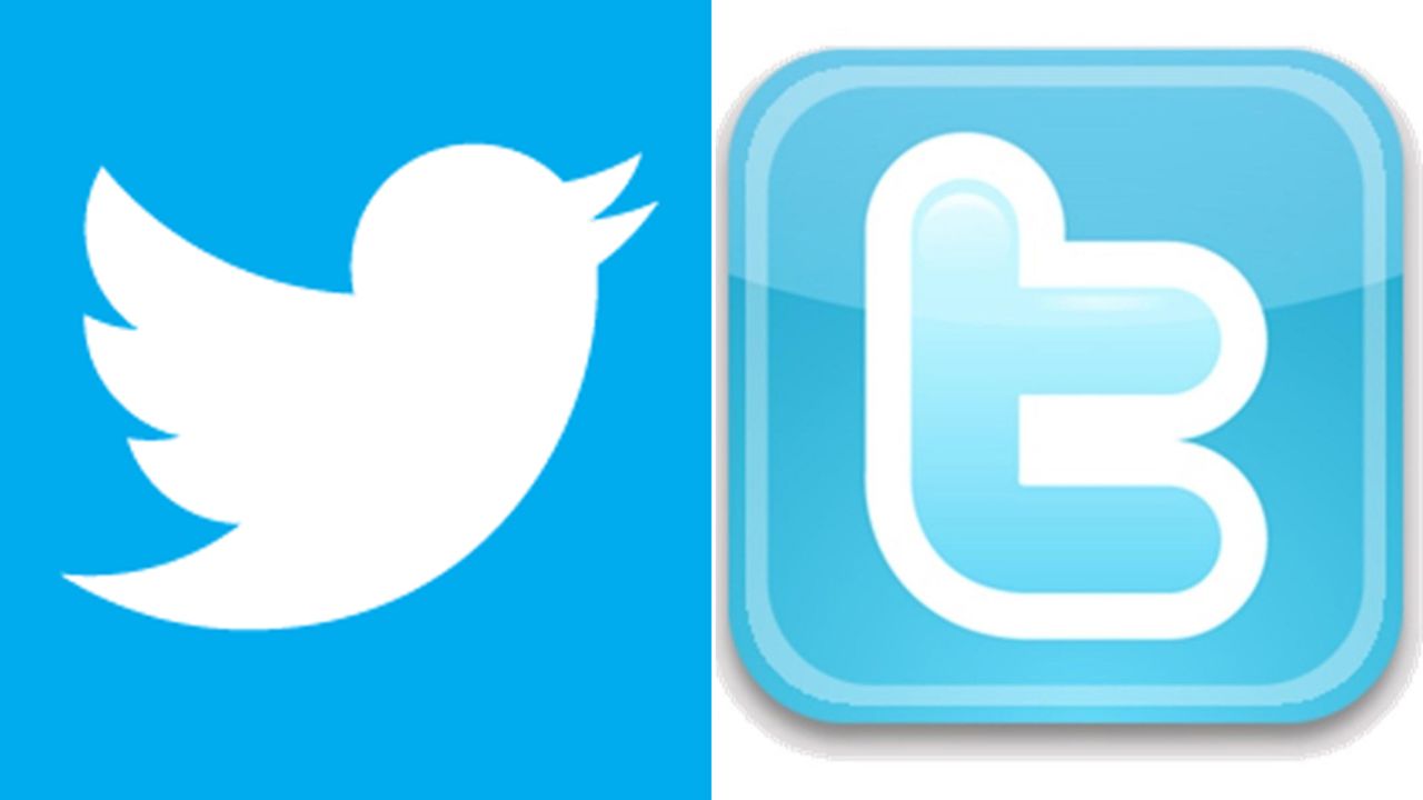 As of Wednesday, Twitter is replacing its old bird logo (and lower-case "t") with a sleeker new bird, left.