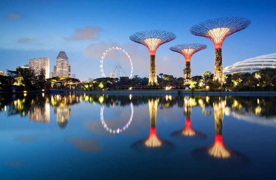 Singapore will celebrate its 50th anniversary of independence in 2015. Attractions like the Gardens by the Bay will be a big draw for visitors. 
