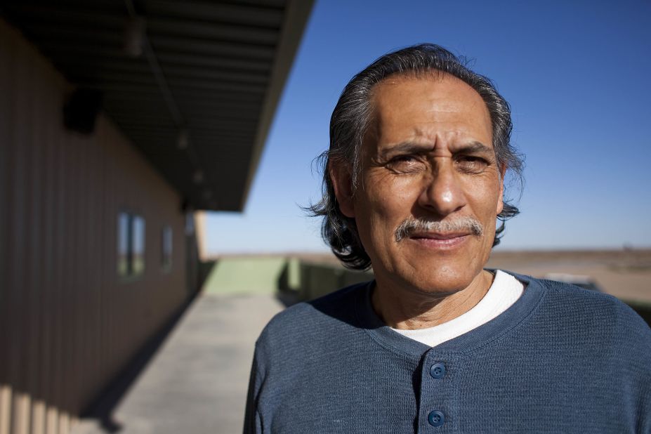 Roberto Gutierrez is pictured outside his grocery store. A former village board member and former mayor pro-tem, Gutierrez nominated Nicole Lawson to become the new mayor of Columbus. Several of Gutierrez's family members, including his son, Blas, were arrested by federal authorities in March 2011 on charges of gun trafficking.    