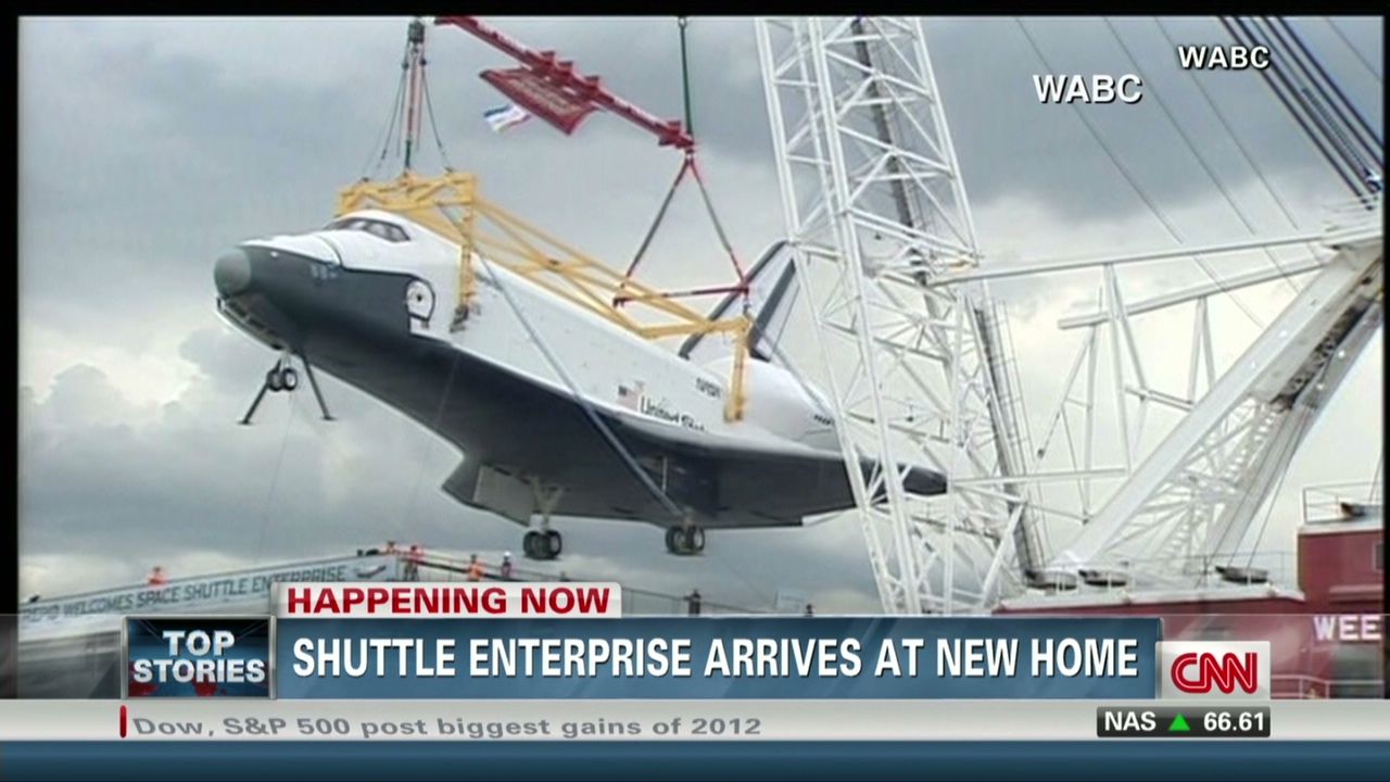 space shuttle enterprise in nyc
