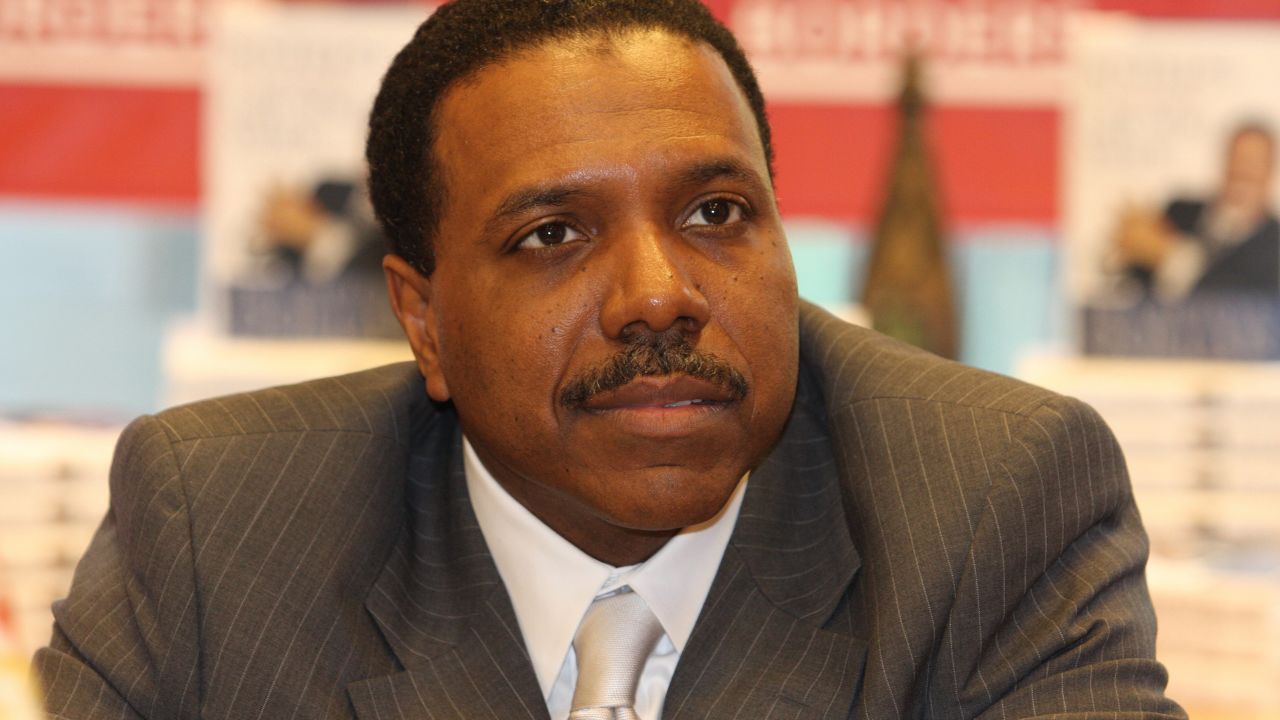 Creflo Dollar appears at a book signing in Chicago in 2008. 