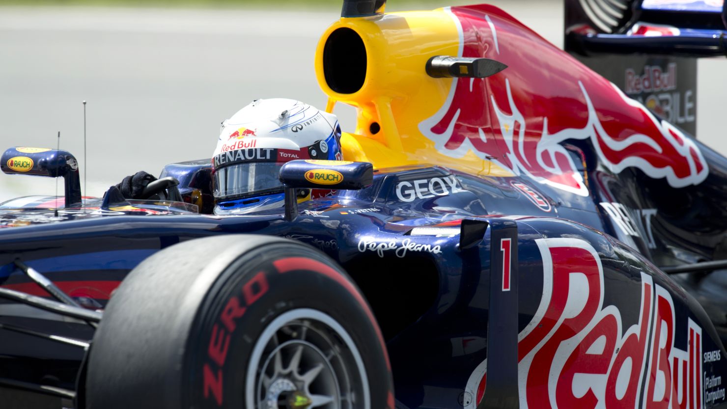 Sebastian Vettel's only win this season has come in the Bahrain Grand Prix