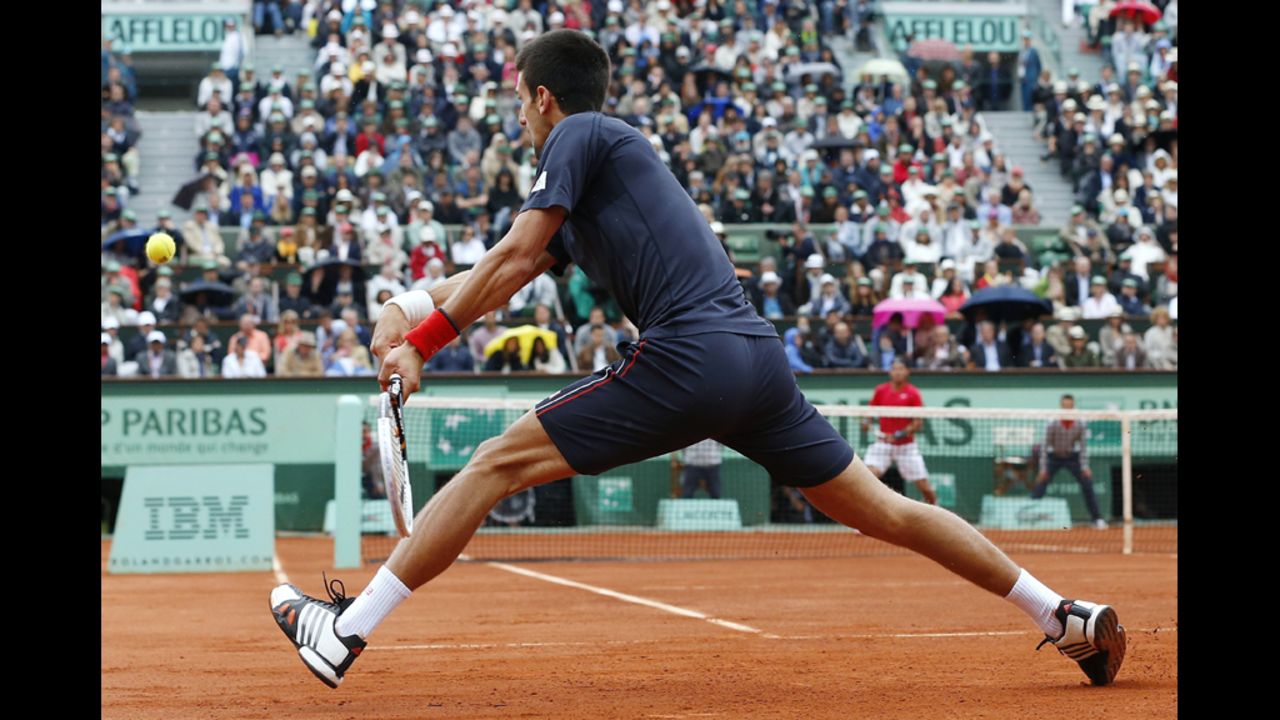 Djokovic was going for the fourth and final entry in his Grand Slam, the first man in 43 years to do so.