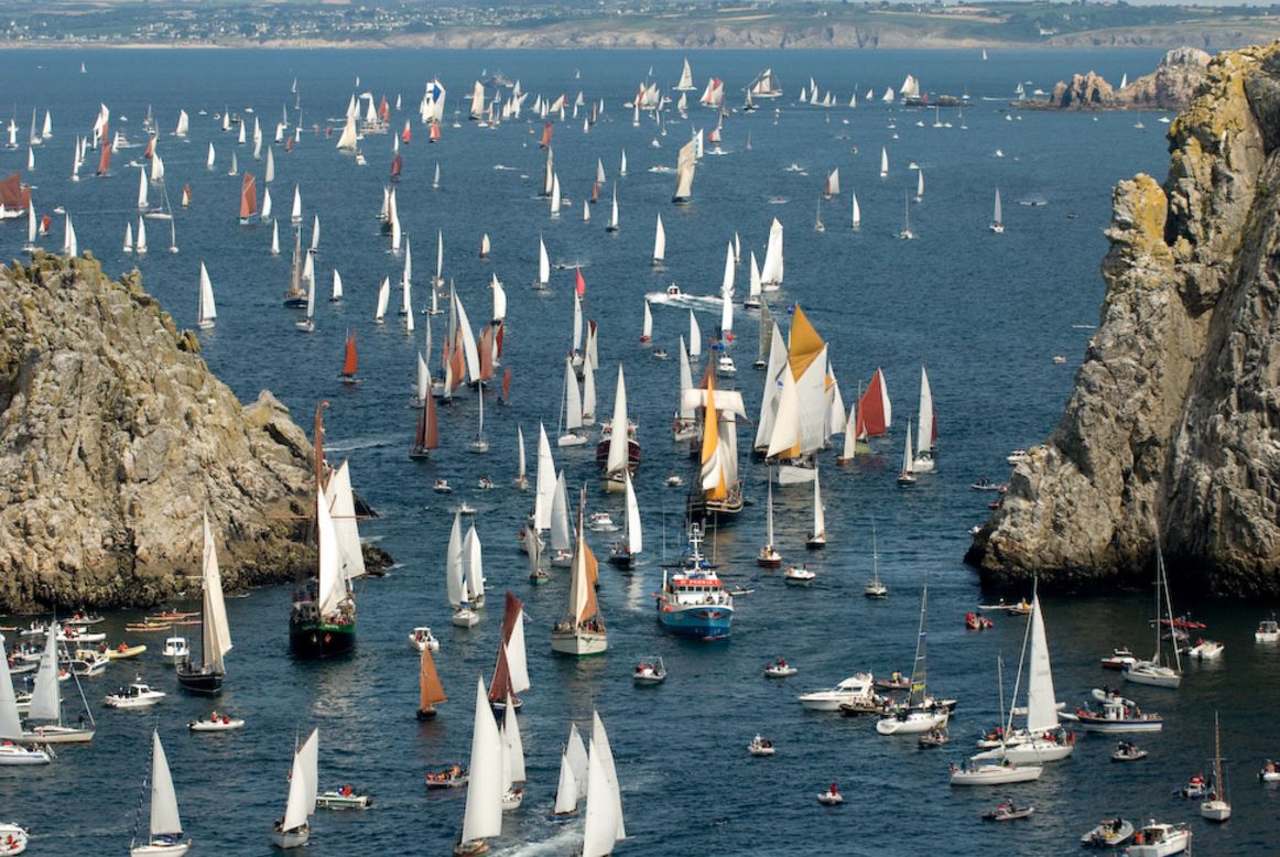 This summer will be the 20th anniversary of the festival, which always features tall ship races and regattas along the Brittany coast line. 