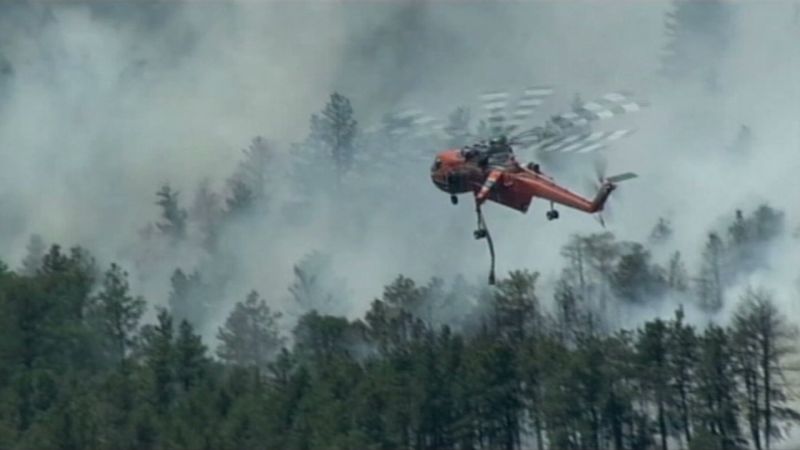 Very Large Unpredictable Colorado Fire Grows CNN   120611075453 Pkg Co High Park Fire 00010425 