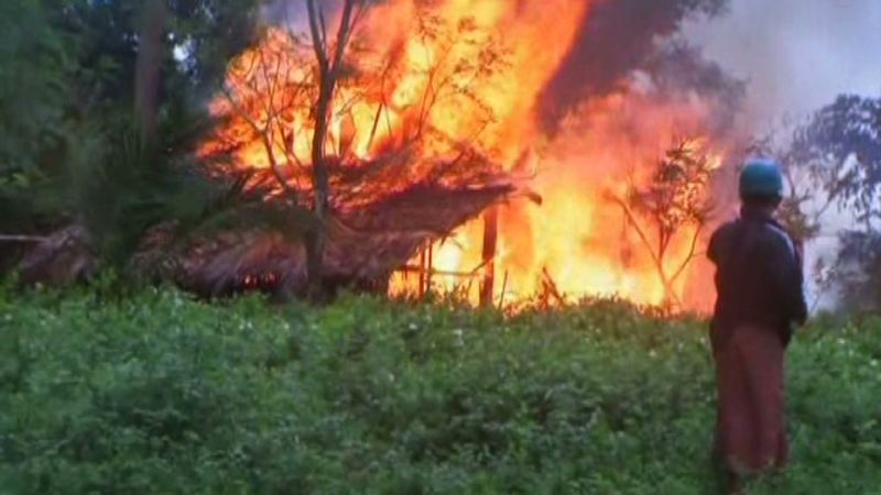 Myanmar erupts after a report of a rape and murder.