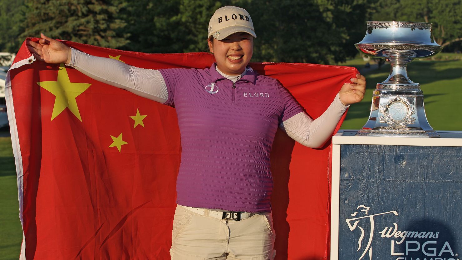 China's Shanshan Feng turned pro in 2007 and formerly played on the LPGA of Japan Tour.