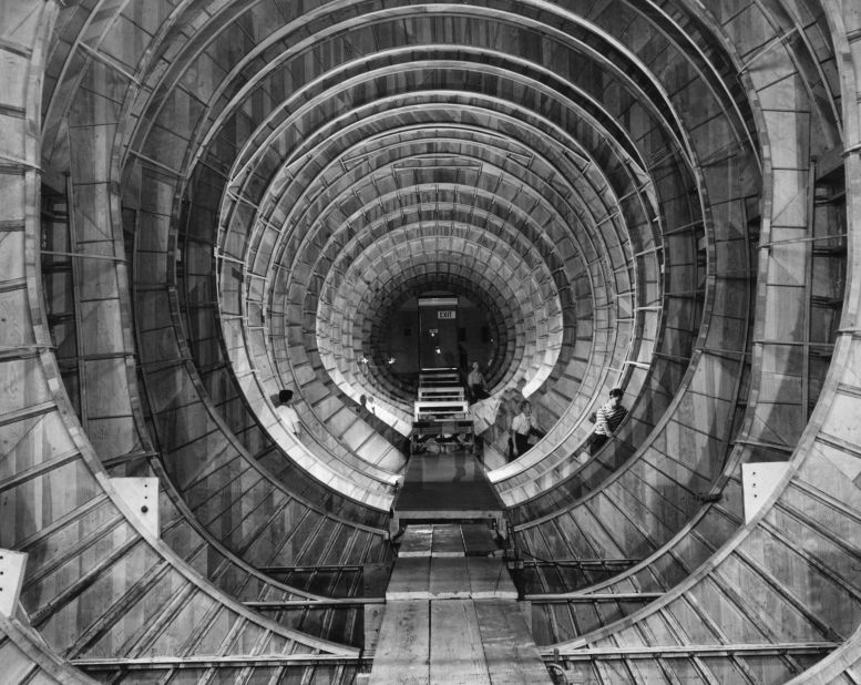 This 1945 photo shows the incomplete hull of the Spruce Goose. The plane is six times larger than any aircraft of its period, <a href="http://www.evergreenmuseum.org/the-museum/aircraft-exhibits/the-spruce-goose/" target="_blank" target="_blank">according to the museum</a>.