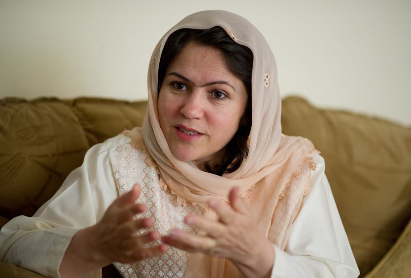 In Afghanistan, a mother bravely campaigns for president