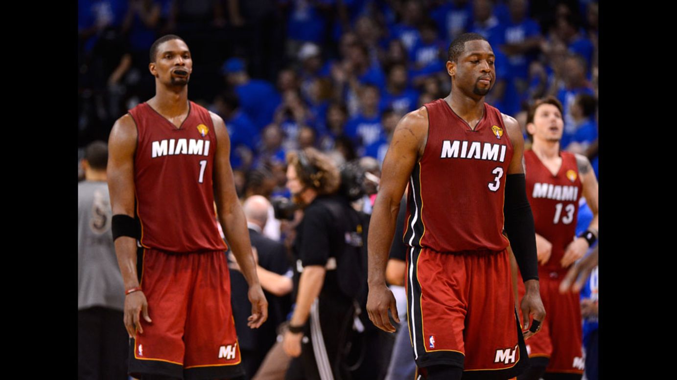 Dwyane Wade of the Miami Heat walks down the court in game six of the  News Photo - Getty Images