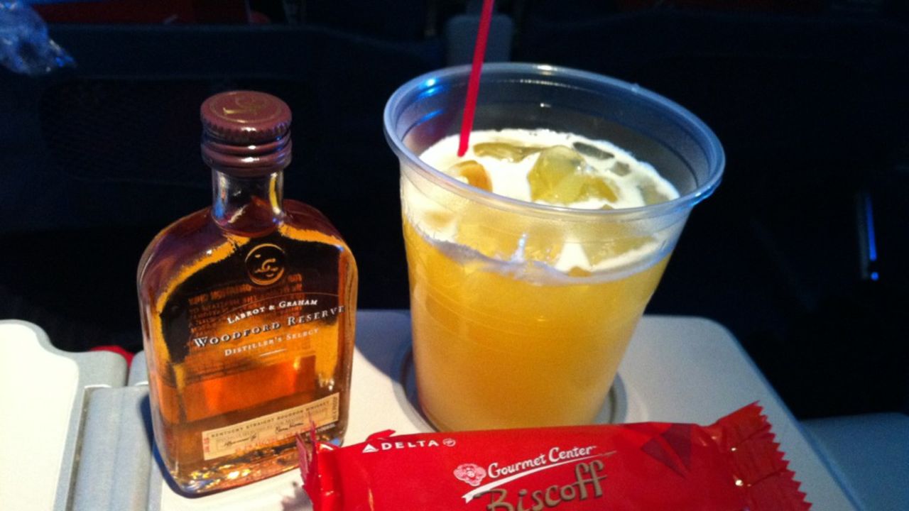 Don't underestimate the power of airline snack and beverage service.