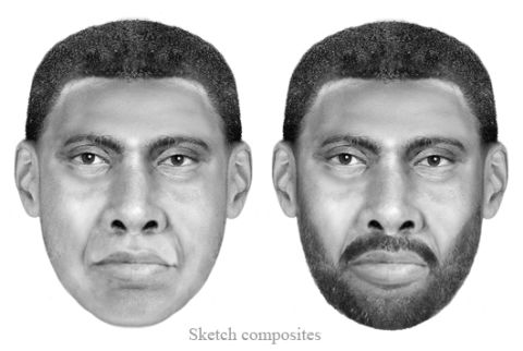In 2012, the FBI released these enhanced sketches of the man wanted in the death of Morgan Harrington. DNA linked this man to Harrington's death and the 2005 rape of a 26-year-old woman in Fairfax City, Virginia. 