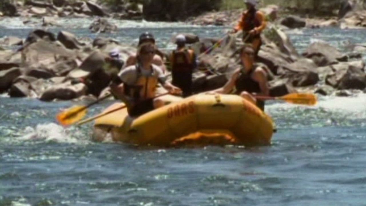 River rafting tour passes nude beach